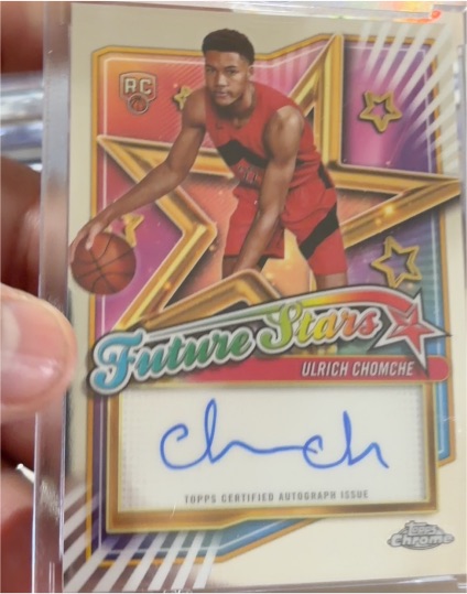 2024-25 Topps Chrome Future Stars Autograph #FSA-UC Ulrich Chomche — front