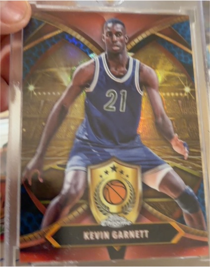 2024-25 Topps Chrome #BOD-24 Kevin Garnett Ball of Duty — front