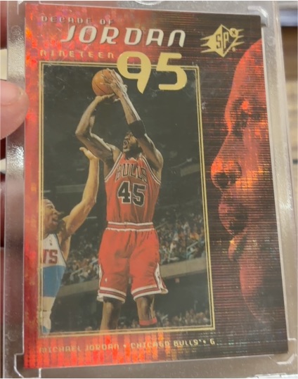 1995 Upper Deck SPx Decade of Jordan #J1 Michael Jordan — front