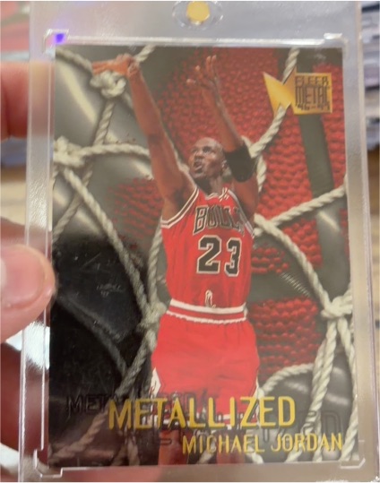 1996-97 Fleer Metal #128 Michael Jordan — front