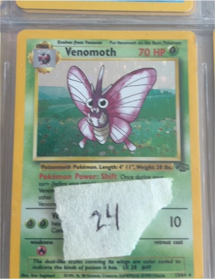 1999 Pokémon Jungle #29 Venomoth — front
