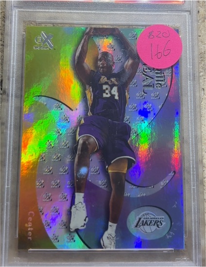 1999-00 Fleer Skybox eX #166 Shaquille O'Neal — front