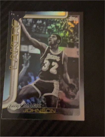 2025 Topps Basketball #255 Magic Johnson — front