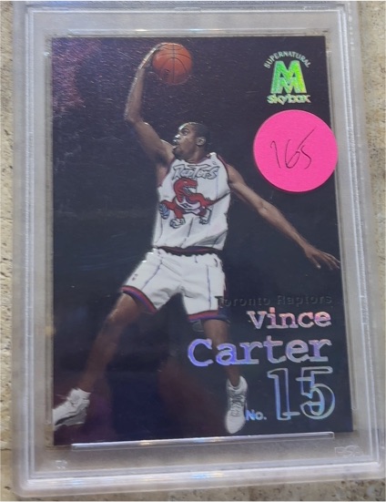 1998-99 Skybox Molten Metal Supernatural #15 Vince Carter — front