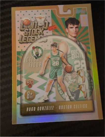 2025 Topps Limited Stock Legends #LST-28 Hugo Gonzalez — front