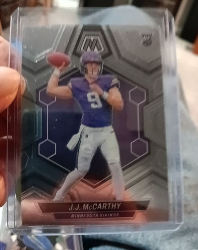 2024 Panini Mosaic #310 J.J. McCarthy — front