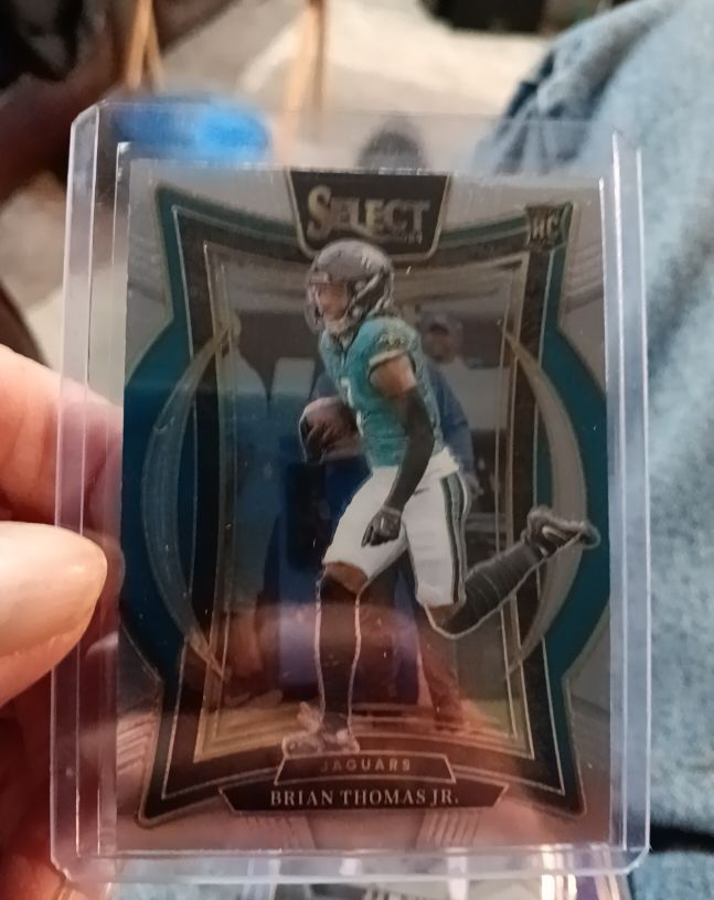 2024 Panini Select #91 Brian Thomas Jr Concourse Silver (RC) — front