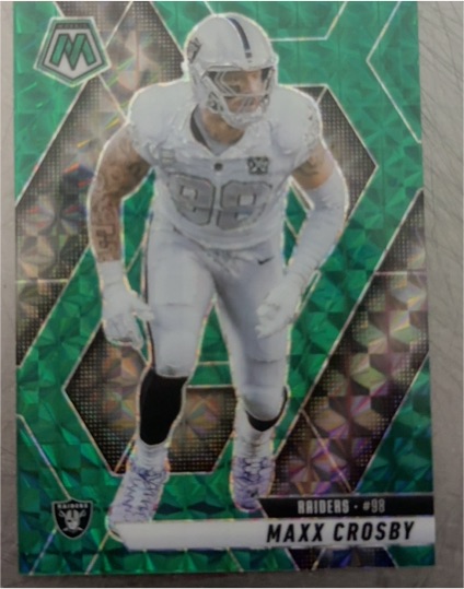 2025 Panini Mosaic #? Maxx Crosby — front