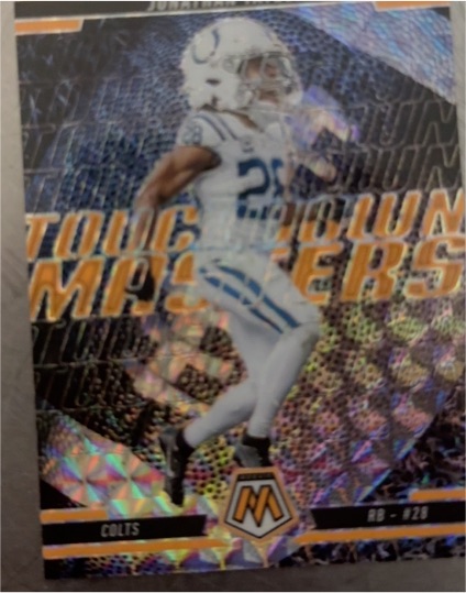 2025 Panini Mosaic Touchdown Masters #10 Jonathan Taylor — front