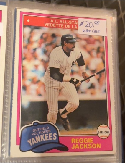1981 O-Pee-Chee #370 Reggie Jackson — front