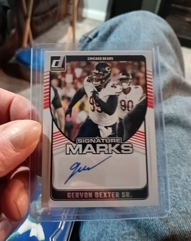 2024 Donruss Signature Marks #SMA-GDE Gervon Dexter Sr. — front
