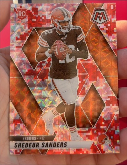 2025 Panini Mosaic #302 Shedeur Sanders — front
