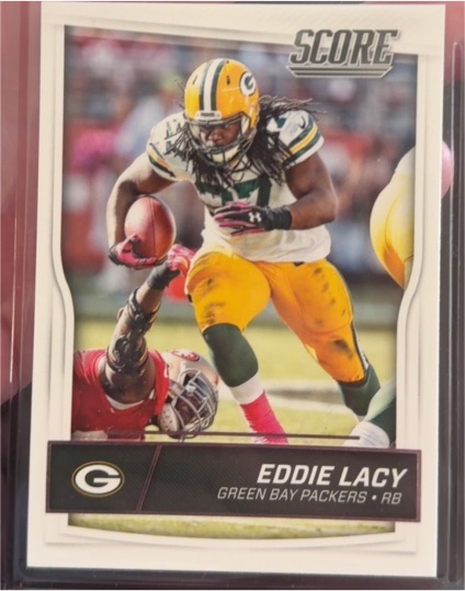 2016 Panini Score #118 Eddie Lacy — front