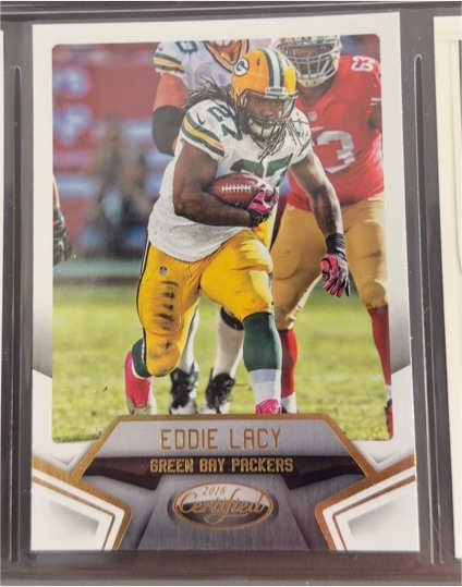 2016 Panini Certified #34 Eddie Lacy — front