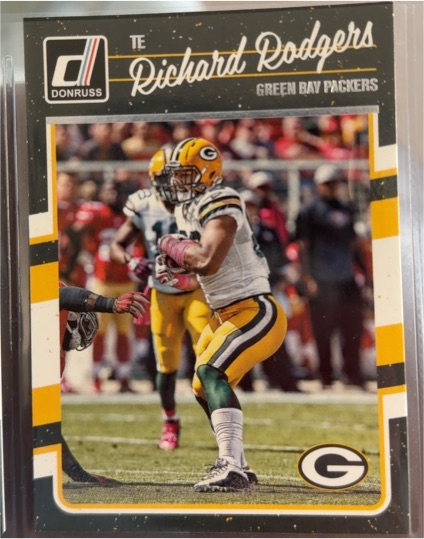 2016 Donruss #TE Richard Rodgers — front
