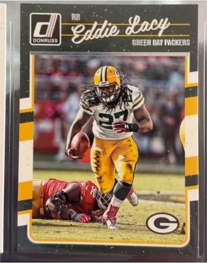 2016 Donruss #105 Eddie Lacy — front