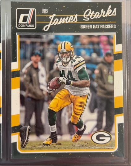 2016 Donruss Football #106 James Starks — front