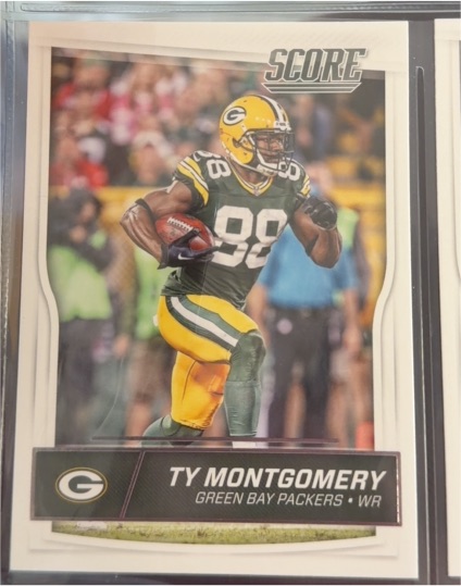 2016 Score #124 Ty Montgomery — front