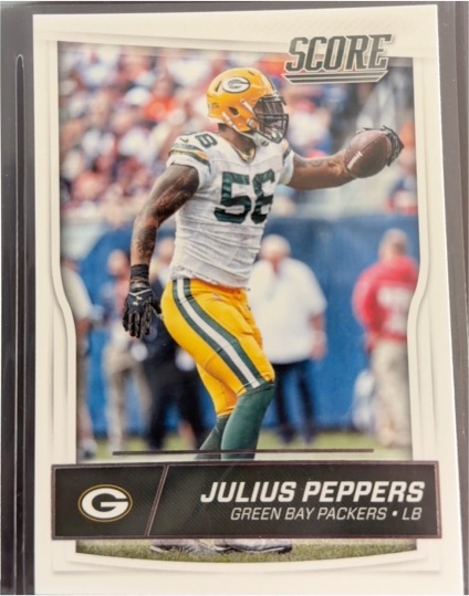 2016 Score #126 Julius Peppers — front