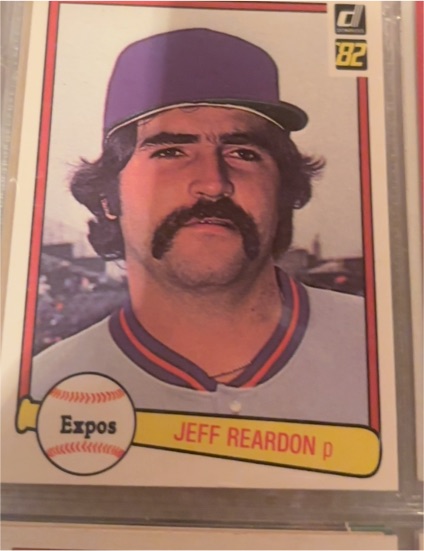 1981 Fleer #335 Jeff Reardon — front