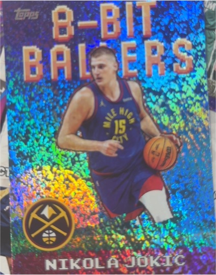 2025-26 Topps #8B-20 Nikola Jokic 8-Bit Ballers — front