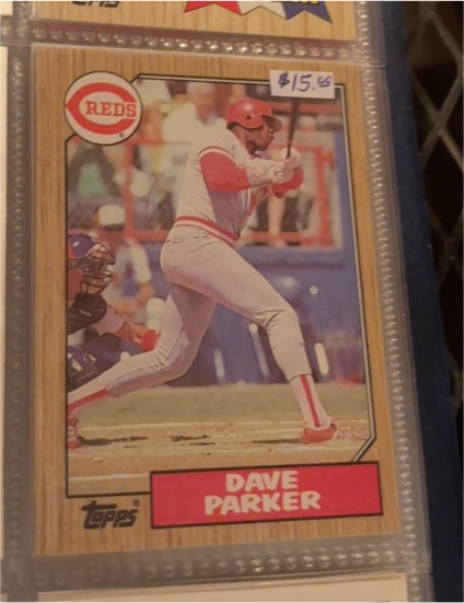 1987 Topps #691 Dave Parker — front