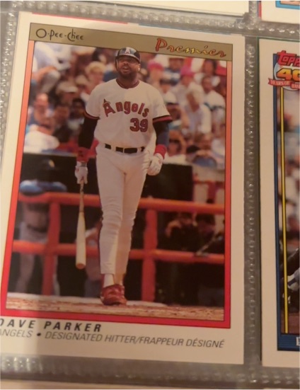 1991 O-Pee-Chee Premier #94 Dave Parker — front