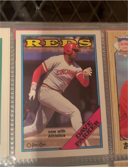 1988 O-Pee-Chee #315 Dave Parker — front