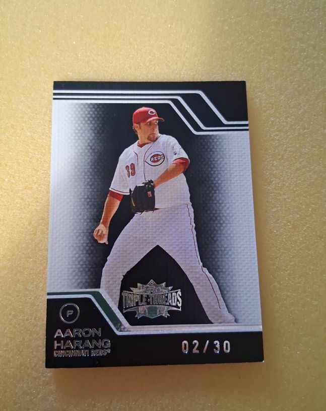 2008 Topps Triple Threads #237 Aaron Harang — front
