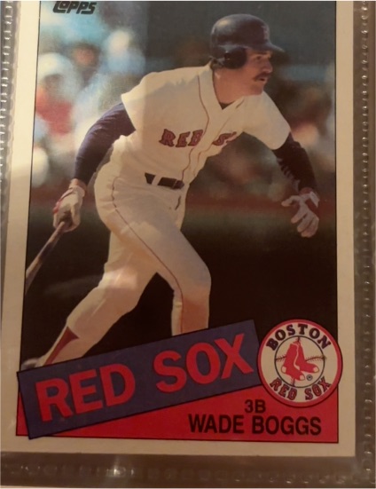 1985 Topps #350 Wade Boggs — front
