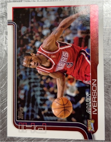 2025-26 Topps #253 Allen Iverson — front