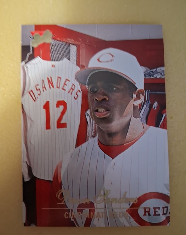 1994 Donruss Studio #172 Deion Sanders Cincinnati Reds — front