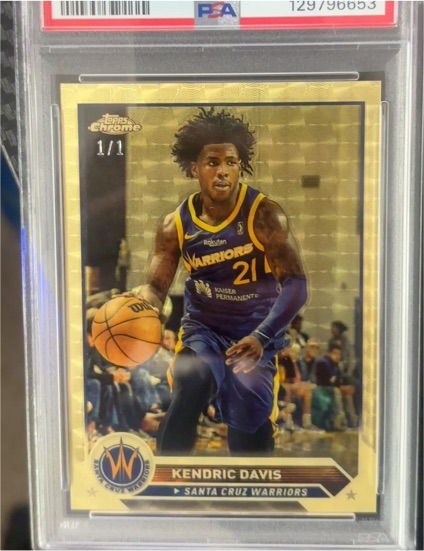 2023 Topps Chrome #1/1 Kendric Davis — front