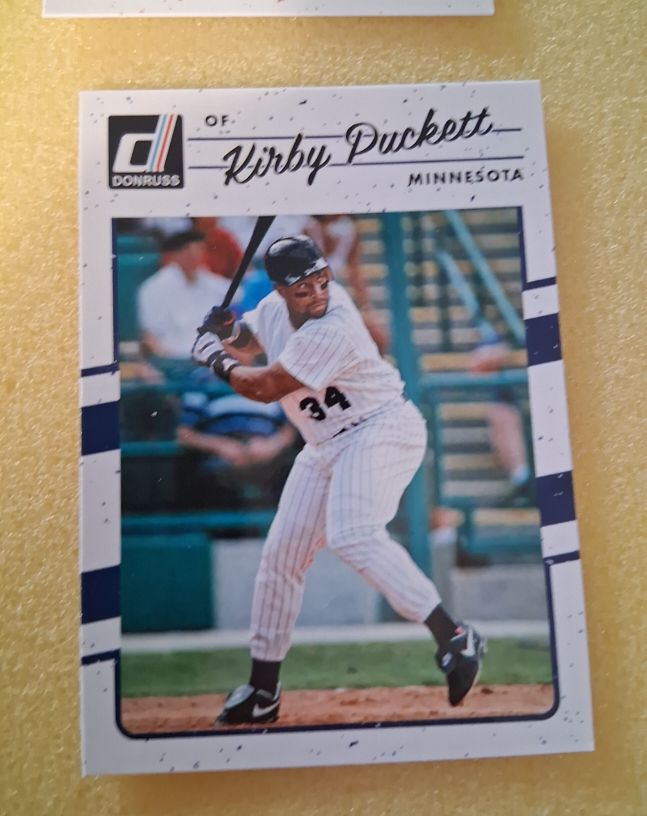 2017 Donruss #184 Kirby Puckett — front