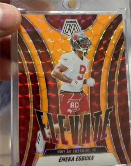 2025 Panini Mosaic #2 Emeka Egbuka — front