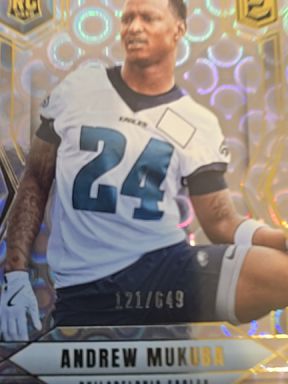 2024 Panini Mosaic #121 Andrew Mukuba — front
