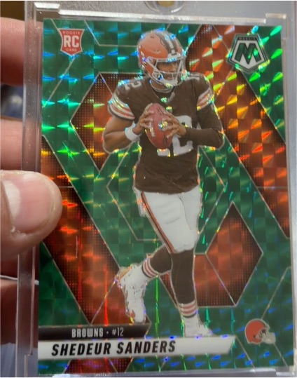 2025 Panini Mosaic #302 Shedeur Sanders — front