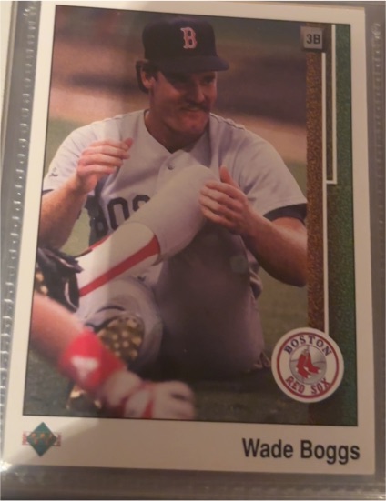 1989 Upper Deck #389 Wade Boggs Boston Red Sox — front