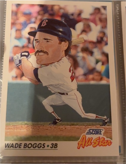 1992 Score All-Star #434 Wade Boggs — front