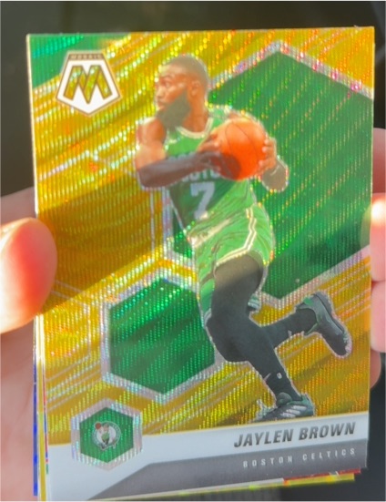 2020 Panini Mosaic #155 Jaylen Brown — front