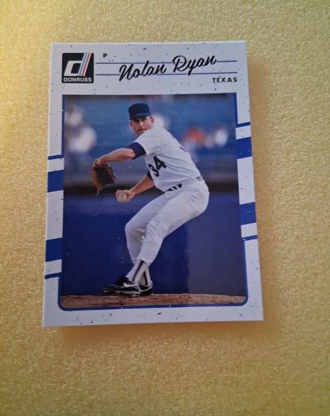 2017 Donruss #185 Nolan Ryan — front