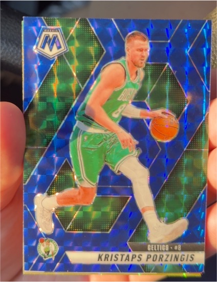 2024-25 Panini Mosaic #69 Kristaps Porzingis — front