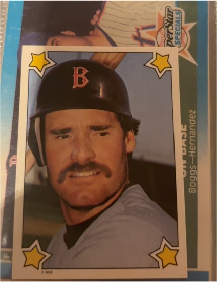 1989 Panini #242 Wade Boggs — front