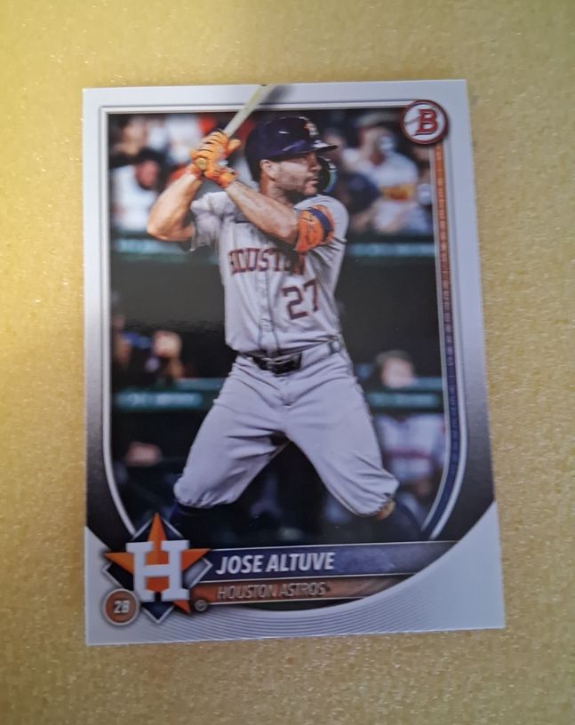 2025 Bowman #63 Jose Altuve — front