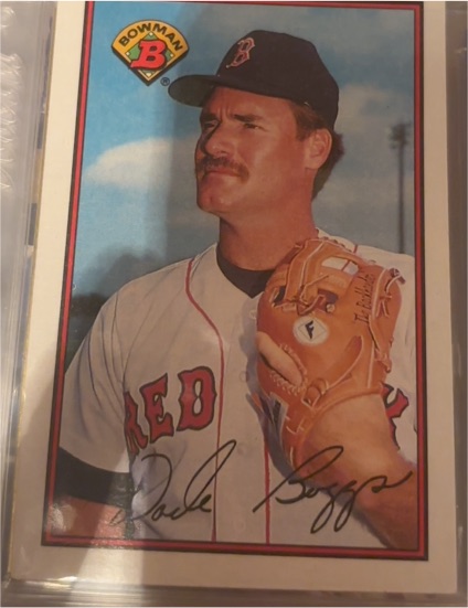 1989 Bowman #32 Wade Boggs Boston Red Sox — front