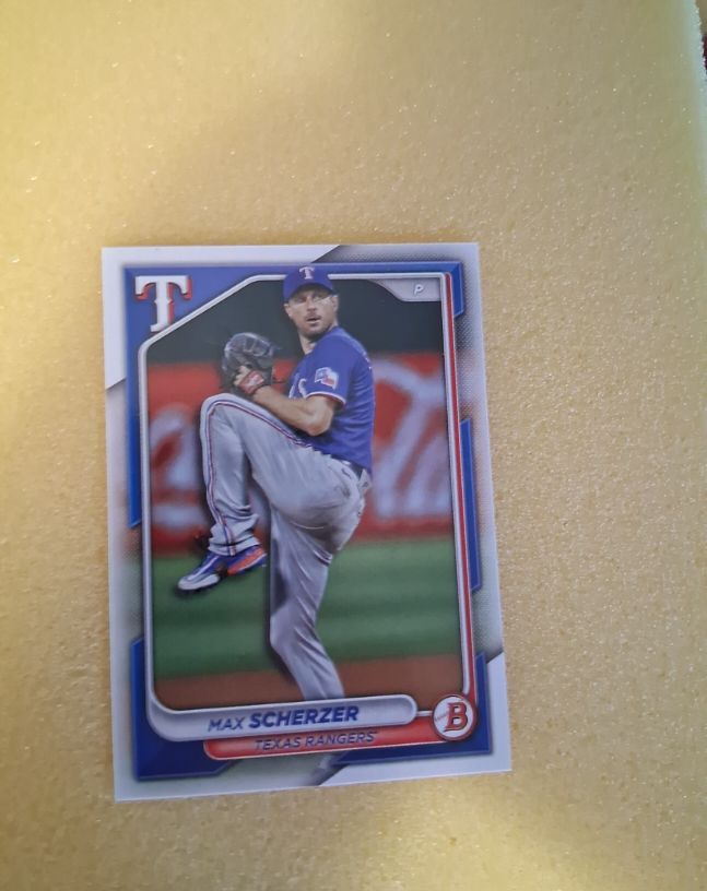 2024 Bowman #99 Max Scherzer — front