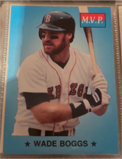 1990 Big League All Stars MVP #5 Wade Boggs — front