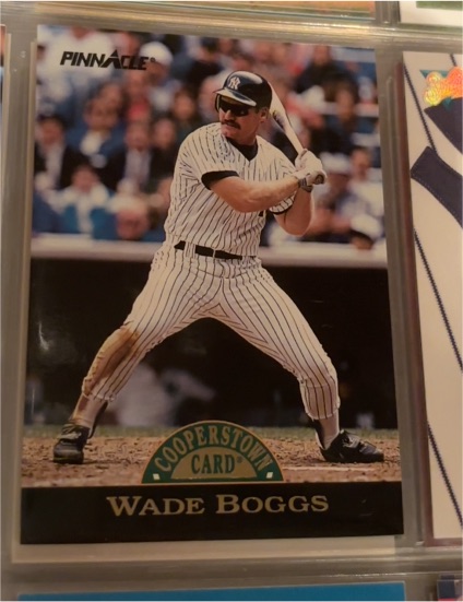 1993 Pinnacle Cooperstown #13 Wade Boggs — front