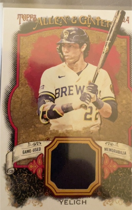 2024 Topps Allen & Ginter #AGR-CY Christian Yelich — front