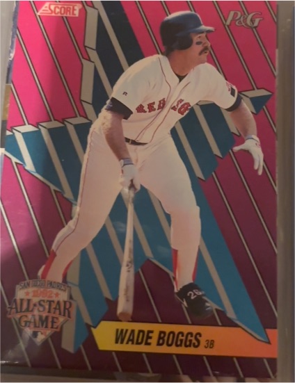 1992 Score Procter & Gamble #4 Wade Boggs — front